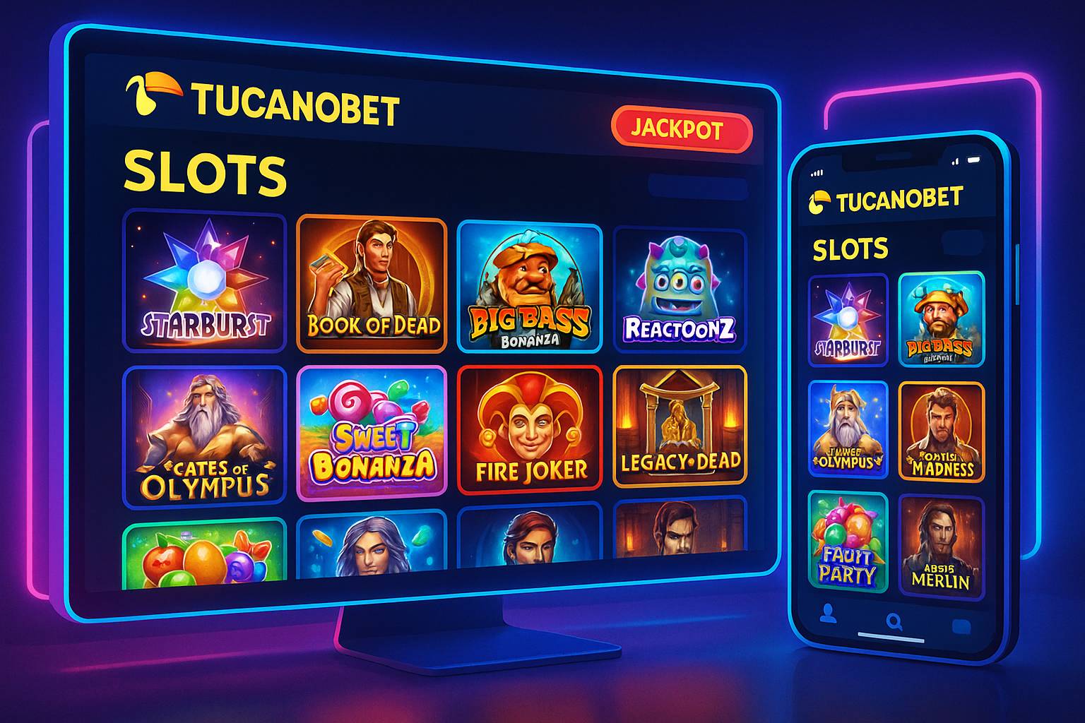 Jogos de Slot no Casino Online TUCANOBET