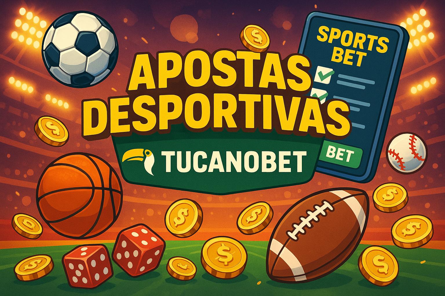 Apostas esportivas no cassino online TUCANOBET